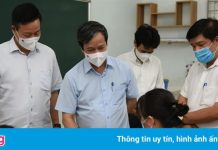 Bộ trưởng Nguyễn Kim Sơn kiểm tra công tác chuẩn bị thi ở Hà Giang