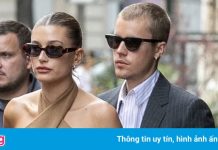 Vợ chồng Justin Bieber diện kiến tổng thống Pháp