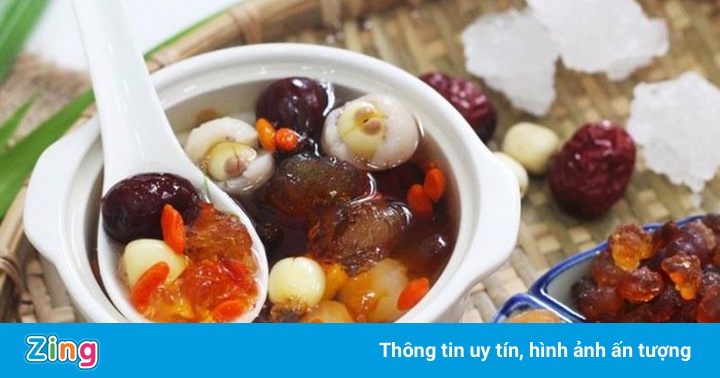 Chè dưỡng nhan đắt khách ngày Hà Nội nắng nóng