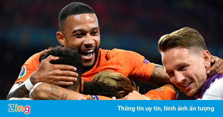 Tuyển Hà Lan vào vòng knock-out của Euro 2020