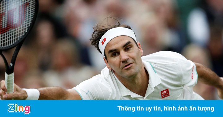 Federer cần 5 set để vào vòng 2 Wimbledon