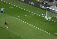 Pháp bị loại khỏi Euro Phap vs Thuy Si anh 1