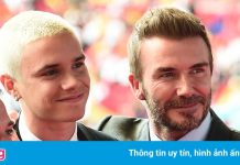 Cha con Beckham nổi bật ở dàn khách VIP dự khán trận Anh gặp Đức