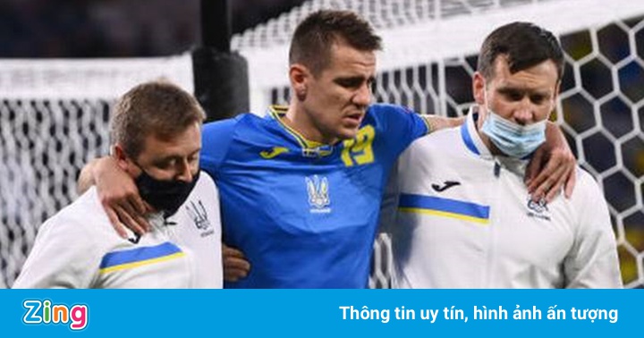 Trung phong Ukraine chia tay Euro 2020