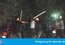 Tạm giữ nhóm cầm hung khí chém người ở Long An