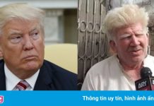 Người bán kem bất ngờ nổi tiếng vì giống ông Donald Trump