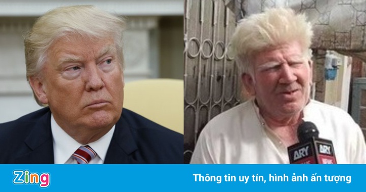 Người bán kem bất ngờ nổi tiếng vì giống ông Donald Trump