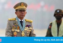 Thống tướng Myanmar tới Nga