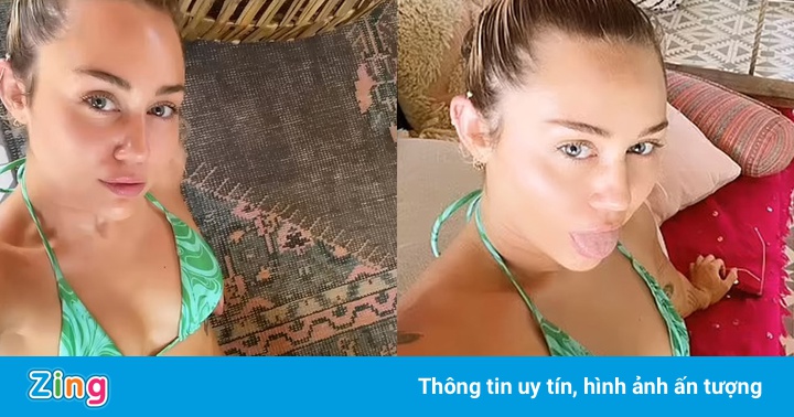 Mặt mộc của Miley Cyrus