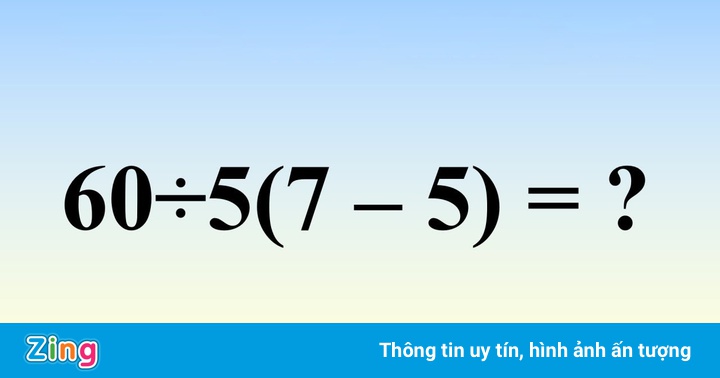 Phép tính tiểu học gây tranh cãi