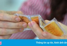 Giá vàng ở vùng thấp nhất trong 2 tháng qua