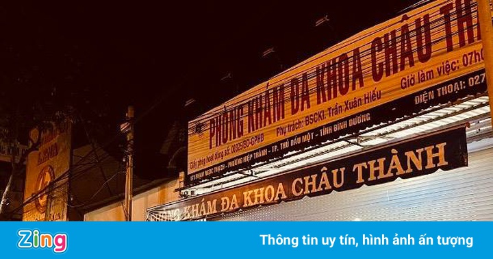 Bình Dương phong tỏa tạm thời phòng khám Châu Thành