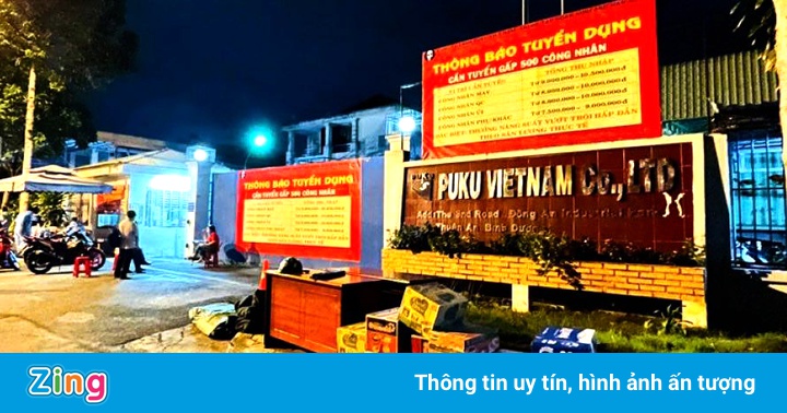 5.200 công nhân ở Bình Dương bị ảnh hưởng bởi dịch Covid-19