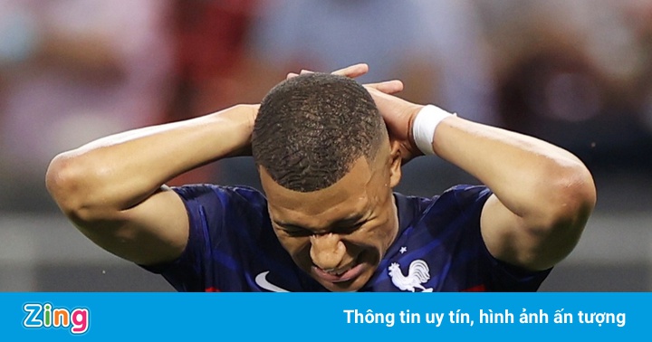 Mbappe vỡ mộng cùng tuyển Pháp