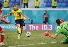 Thụy Điển 3-2 Ba Lan: Dấu chấm hết cho ‘Đại bàng trắng’ Thuy Dien vs Ba Lan anh 1