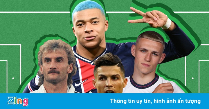 Những kiểu tóc lạ của các siêu sao bóng đá Những kiểu tóc lạ của các siêu sao bóng đá