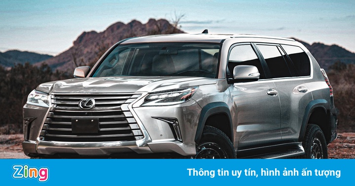 Lexus LX 600 sắp ra mắt thay thế cho LX 570