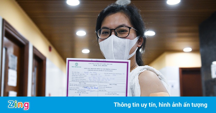 ‘Tôi tự hào khi tiêm vaccine Covid-19’