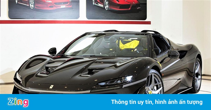 Ferrari J50: Siêu xe giá triệu USD chỉ có tại Nhật Bản