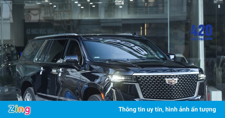 Chi tiết Cadillac Escalade 2021 dùng động cơ V8 đầu tiên tại Việt Nam