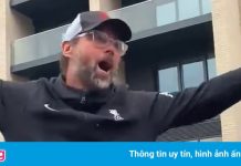 Bản sao HLV Klopp cổ vũ tuyển Anh