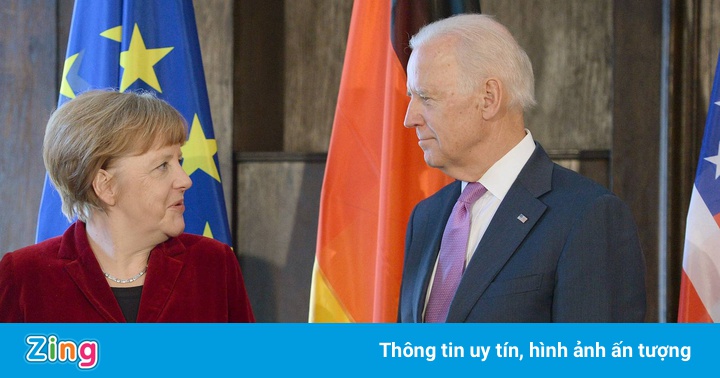 Bà Merkel là lãnh đạo đầu tiên ở châu Âu đến Nhà Trắng thời ông Biden