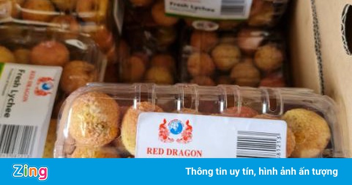 Vải thiều Thanh Hà bán hơn 500.000 đồng/kg tại Pháp