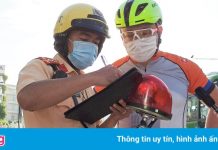 Chạy xe vào đường cấm, nhiều người bị CSGT xử phạt ở TP.HCM