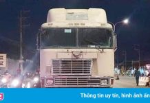 Va chạm xe container, hai mẹ con ở Bình Dương tử vong