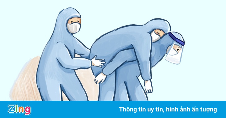 Nữ sinh kiến trúc vẽ tranh tặng lực lượng chống dịch