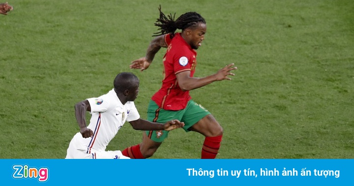 Renato Sanches nổi bật hơn Kante ở khoản chơi xe