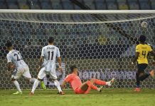 Argentina 1-0 Colombia: Messi kiến tạo Argentina vs Colombia anh 1