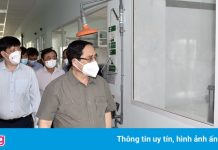 Thủ tướng thăm cơ sở điều trị bệnh nhân Covid-19 tại Tây Ninh