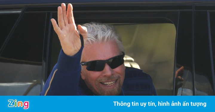 Chuyến bay lịch sử của tỷ phú Richard Branson