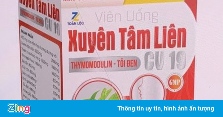 Bộ Y tế cảnh báo hai sản phẩm xuyên tâm liên giả mạo