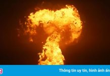 Nổ mỏ gas gây rung chuyển biển Caspi