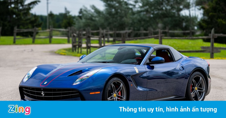 Đấu giá Ferrari F60 America – siêu xe dành riêng cho thị trường Mỹ