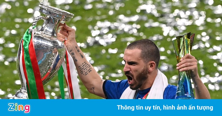 Bonucci tiết lộ động lực giúp Italy vô địch Euro Bonucci tiết lộ động lực giúp Italy vô địch Euro