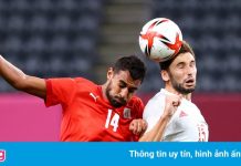Olympic Tây Ban Nha hòa thất vọng trước Ai Cập