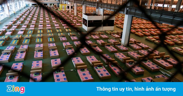 Bệnh viện dã chiến trị Covid-19 bên trong sân bay Bangkok Bệnh viện dã chiến trị Covid-19 bên trong sân bay Bangkok