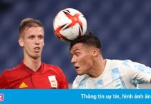 Olympic Tây Ban Nha tiễn Argentina về nước