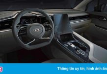 Lộ diện thiết kế nội thất mẫu MPV Hyundai Custo