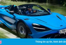 McLaren 765LT Spider – mẫu mui trần mạnh nhất của hãng xe Anh quốc