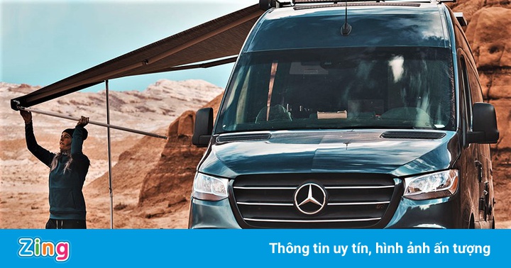 Mercedes-Benz Sprinter độ phong cách nhà di động giá 150.000 USD