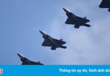 Mỹ điều số tiêm kích F-22 lớn chưa từng thấy đến Thái Bình Dương