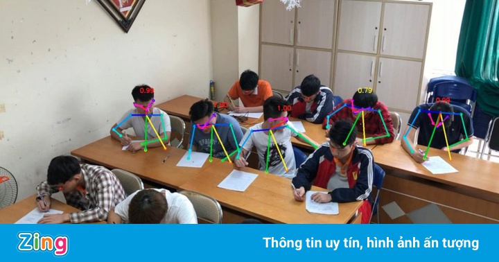 Hệ thống phát hiện gian lận thi cử của 5 sinh viên