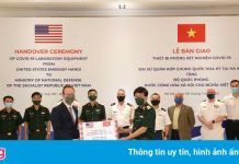 Mỹ hỗ trợ thiết bị xét nghiệm Covid-19 cho Việt Nam