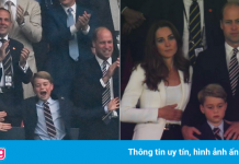 Phản ứng của Hoàng tử George khi tuyển Anh bại trận