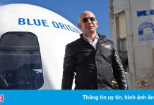 Chi phí một phút lên vũ trụ của Bezos gấp 4,7 lần thu nhập của Ronaldo