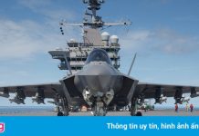 Phi đội F-35C đầu tiên sẵn sàng chiến đấu trên tàu sân bay